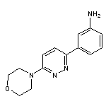 3-(6-morpholino-3-pyridazinyl)aniline