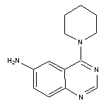 4-piperidino-6-quinazolinamine