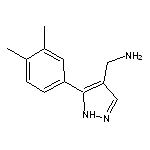 [5-(3,4-dimethylphenyl)-1H-pyrazol-4-yl]methanamine