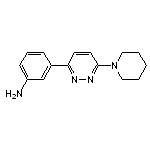 3-(6-piperidino-3-pyridazinyl)aniline