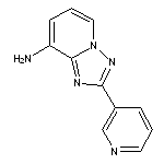 2-(3-pyridyl)[1,2,4]triazolo[1,5-a]pyridin-8-amine