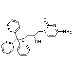 4-amino-1-[(2S)-2-hydroxy-3-(trityloxy)propyl]-2(1H)-pyrimidinone