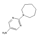 2-(1-azepanyl)-5-pyrimidinamine