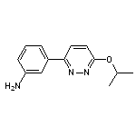 3-(6-isopropoxy-3-pyridazinyl)aniline