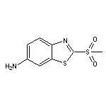 2-(methylsulfonyl)-1,3-benzothiazol-6-amine