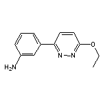 3-(6-ethoxy-3-pyridazinyl)aniline