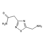 2-[5-(aminomethyl)-1,2,4-oxadiazol-3-yl]acetamide 1/2HOOCCOOH