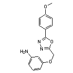 3-{[5-(4-methoxyphenyl)-1,3,4-oxadiazol-2-yl]methoxy}aniline