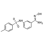 N’-hydroxy-3-{[(4-methylphenyl)sulfonyl]amino}benzenecarboximidamide