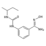 3-{[(sec-butylamino)carbonyl]amino}-N’-hydroxybenzenecarboximidamide