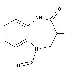 3-methyl-4-oxo-2,3,4,5-tetrahydro-1H-1,5-benzodiazepine-1-carbaldehyde