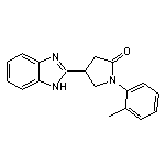 4-(1H-benzimidazol-2-yl)-1-(2-methylphenyl)pyrrolidin-2-one