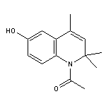 1-acetyl-2,2,4-trimethyl-1,2-dihydroquinolin-6-ol