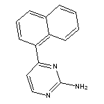 4-(1-naphthyl)pyrimidin-2-amine