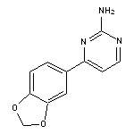 4-(1,3-benzodioxol-5-yl)pyrimidin-2-amine