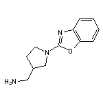 [1-(1,3-benzoxazol-2-yl)pyrrolidin-3-yl]methylamine HCl