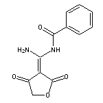 N-[(Z)-amino(2,4-dioxodihydrofuran-3(2H)-ylidene)methyl]benzamide