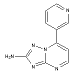 7-pyridin-3-yl[1,2,4]triazolo[1,5-a]pyrimidin-2-amine