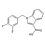 1-(3,4-difluorobenzyl)-1H-indole-3-carboxylic acid