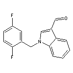 1-(2,5-difluorobenzyl)-1H-indole-3-carbaldehyde