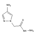 2-(4-amino-1H-pyrazol-1-yl)acetohydrazide hydrochloride HCl