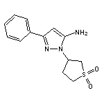 1-(1,1-dioxidotetrahydrothien-3-yl)-3-phenyl-1H-pyrazol-5-amine