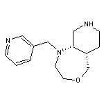 (5aS,9aS)-1-(pyridin-3-ylmethyl)decahydropyrido[3,4-e][1,4]oxazepine 2HCl