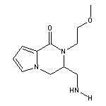 3-(aminomethyl)-2-(2-methoxyethyl)-3,4-dihydropyrrolo[1,2-a]pyrazin-1(2H)-one