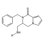 3-(aminomethyl)-2-benzyl-3,4-dihydropyrrolo[1,2-a]pyrazin-1(2H)-one