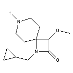 1-(cyclopropylmethyl)-3-methoxy-1,7-diazaspiro[3.5]nonan-2-one