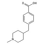 4-[(1-methyl-4-piperidyl)methyl]benzoic acid HCl