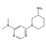 N-[6-(3-aminopiperidino)-4-pyrimidinyl]-N,N-dimethylamine