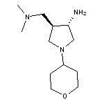 N-{[(3R,4S)-4-amino-1-tetrahydro-2H-pyran-4-yltetrahydro-1H-pyrrol-3-yl]methyl}-N,N-dimethylamine