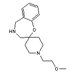 1’-(2-methoxyethyl)-4,5-dihydro-3H-spiro[1,4-benzoxazepine-2,4’-piperidine]