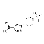 1-[1-(Methylsulfonyl)-4-piperidyl]-1H-pyrazole-4-boronic Acid