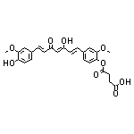 4-[4-[3-Hydroxy-7-(4-hydroxy-3-methoxyphenyl)-5-oxo-1,3,6-heptatrien-1-yl]-2-methoxyphenoxy]-4-oxobutyric Acid