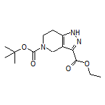 Ethyl 5-Boc-4,5,6,7-tetrahydro-1H-pyrazolo[4,3-c]pyridine-3-carboxylate