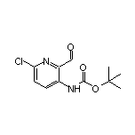 tert-Butyl (6-Chloro-2-formylpyridin-3-yl)carbamate