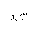 N-Methyl-N-(3-pyrrolidinyl)acetamide