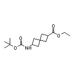 Ethyl 6-[(tert-Butoxycarbonyl)amino]spiro[3.3]heptane-2-carboxylate