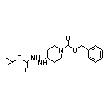 Benzyl 4-[2-(tert-Butoxycarbonyl)hydrazinyl]piperidine-1-carboxylate