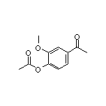 4-Acetyl-2-methoxyphenyl Acetate