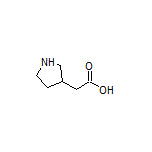 2-(Pyrrolidin-3-yl)acetic Acid