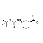 (1S,3R)-3-(Boc-amino)cyclohexanecarboxylic Acid