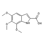 5,6,7-Trimethoxy-1H-indole-2-carboxylic Acid