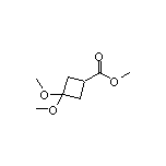 Methyl 3,3-Dimethoxycyclobutanecarboxylate