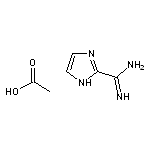 1H-Imidazole-2-carboximidamide Acetate