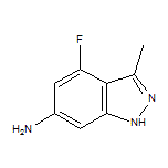 4-Fluoro-3-methyl-1H-indazol-6-amine