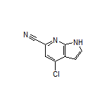 4-Chloro-7-azaindole-6-carbonitrile