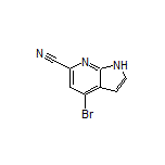 4-Bromo-7-azaindole-6-carbonitrile